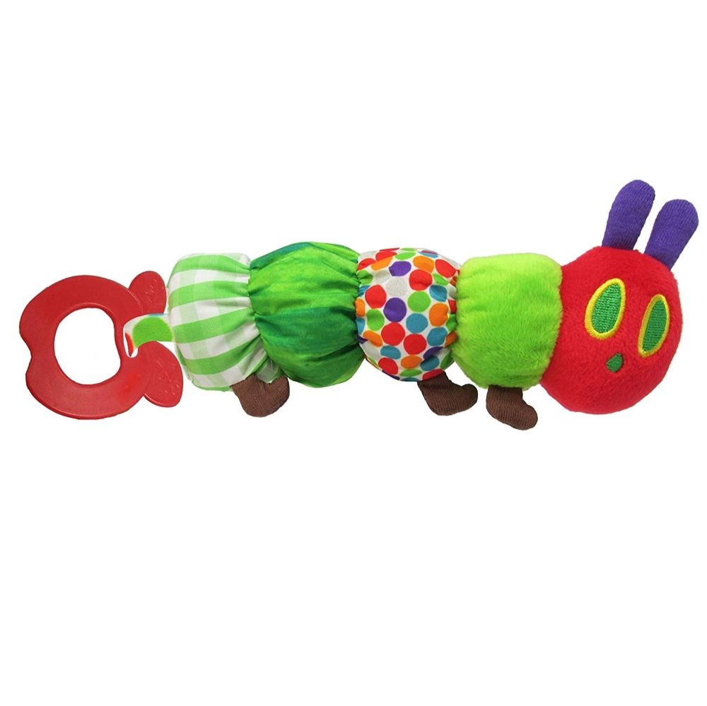 Very Hungry Caterpillar Teether Rattle 20cm | Rattles | Baby