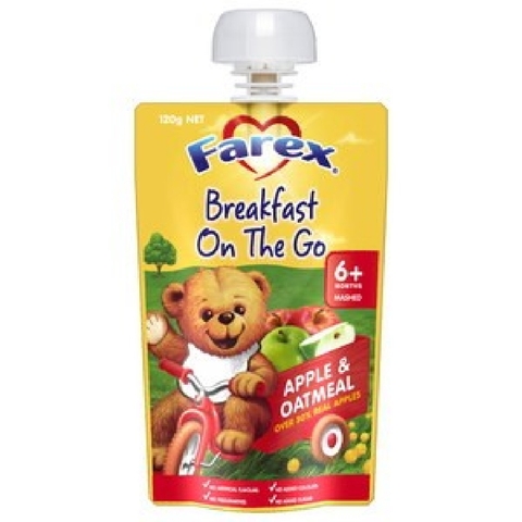 Farex Breakfast To Go Apple Oatmeal image 0 Large Image