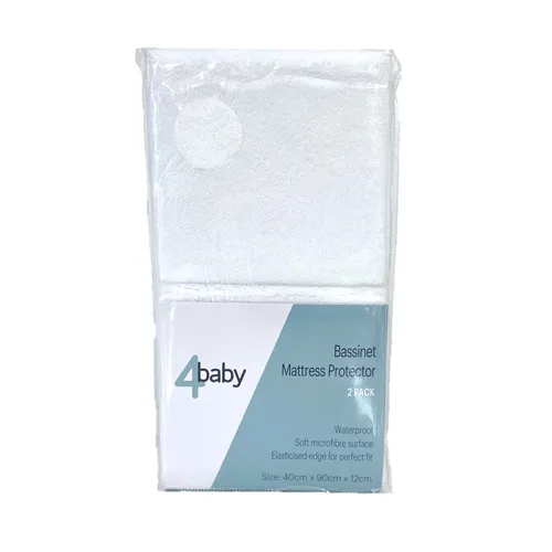 4Baby Mattress Protector Bassinet 2 Pack