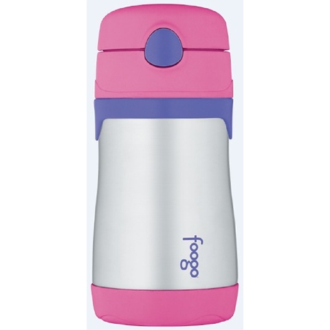 Thermos Foogo Bottle Insulated Pink image 0 Large Image