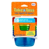 Take & Toss Bowls With Lid 6pk image 0
