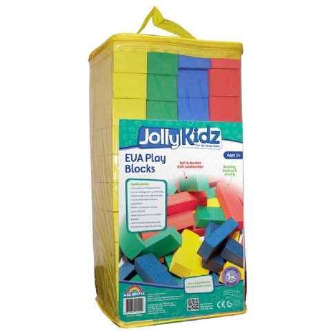 Jolly Kidz 40 EVA Playblocks image 0 Large Image