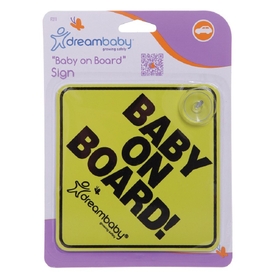 Dreambaby Baby On Board Sign