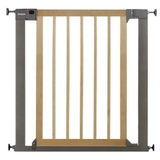 Lindam Sure Shut Deco Safety Gate Wood / Metal image 0