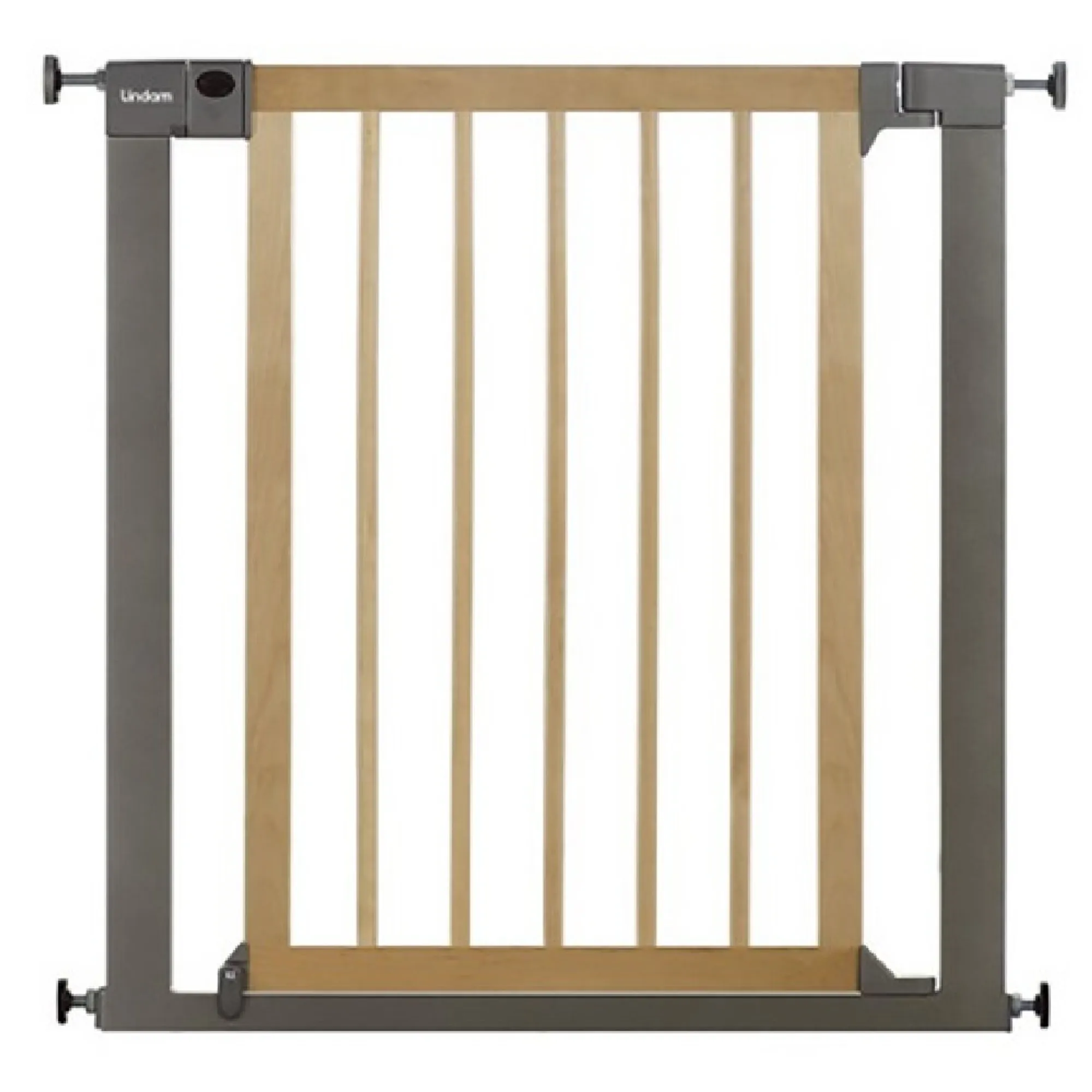 Lindam Sure Shut Deco Safety Gate Wood / Metal