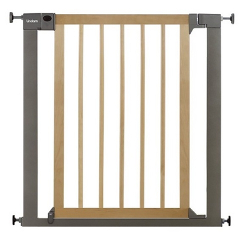 Lindam Sure Shut Deco Safety Gate Wood / Metal image 0 Large Image