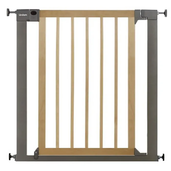 Lindam Sure Shut Deco Safety Gate Wood / Metal
