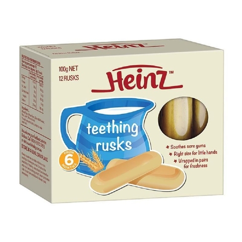 Heinz Teething Rusk Bread 100g image 0 Large Image