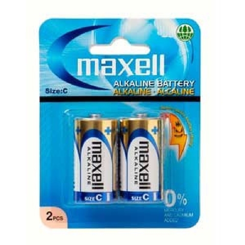 Maxell C Batteries 2 PACK image 0 Large Image