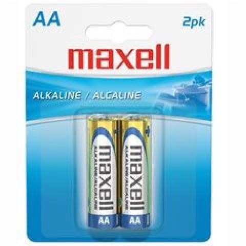 Maxell Batteries AA 2 Pack image 0 Large Image