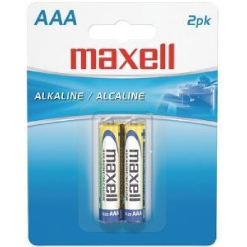 Maxell Batteries AAA 2 Pack image 0 Large Image
