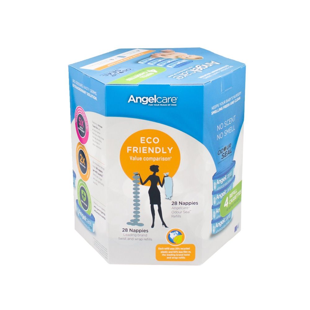Compare Prices  Angelcare - Dress Up Nappy Bin Refill