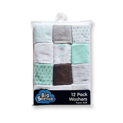 Big Softies Wash Cloth Parent 12 Pack image 0 Large Image