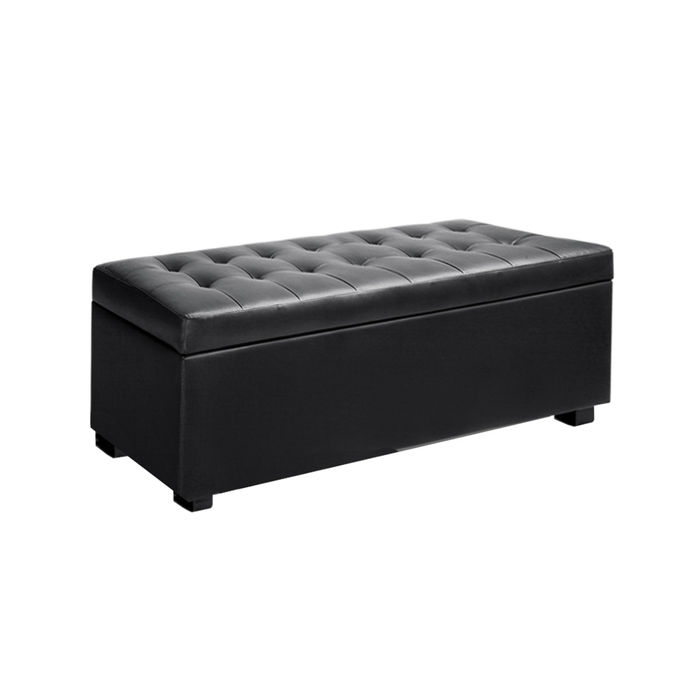 The Little Warehouse - Artiss Storage Ottoman Blanket Box Foot