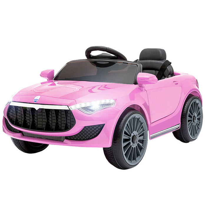 pink bmw baby car