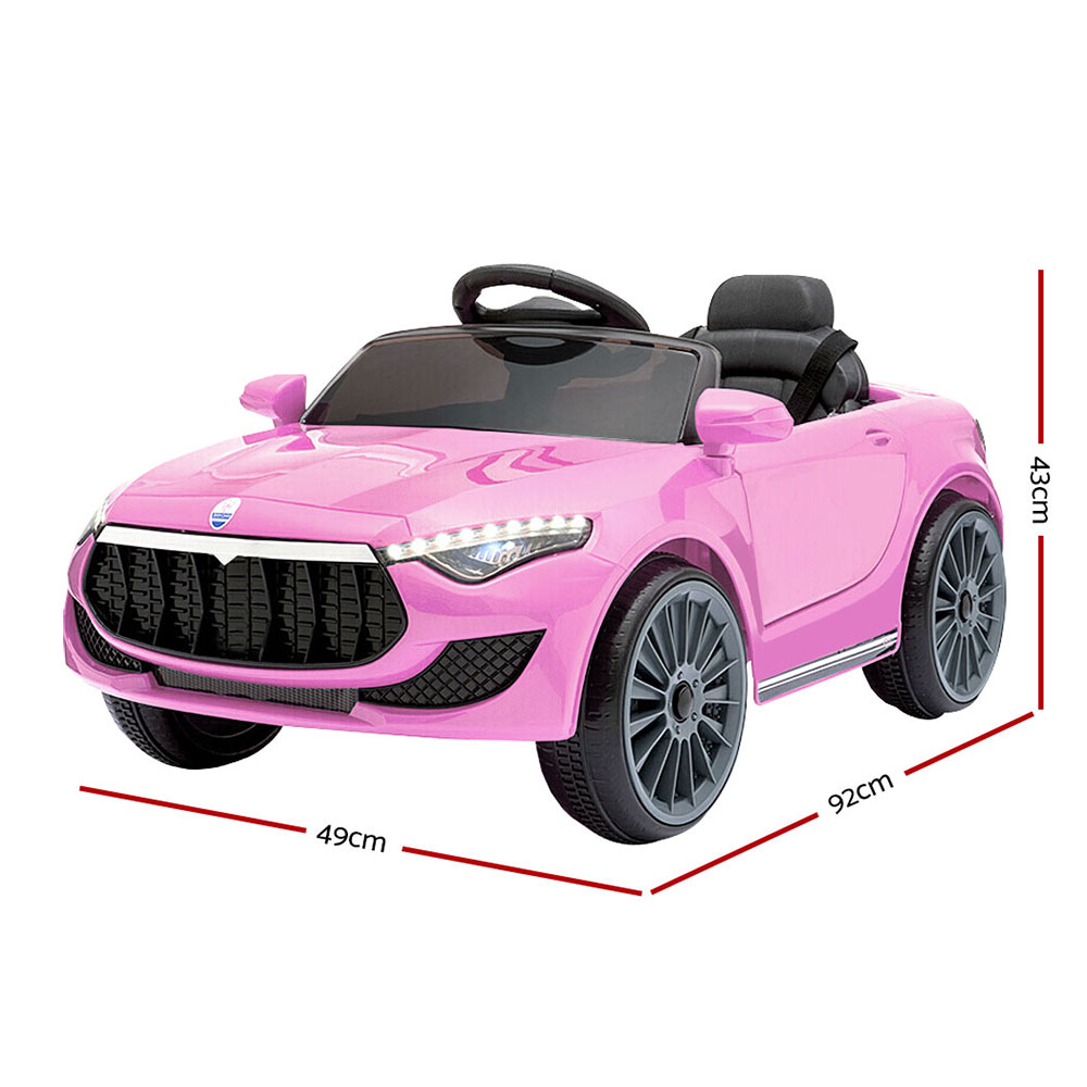 Rigo Ride on Car Electric 12V Battery Remote Control Pink Baby