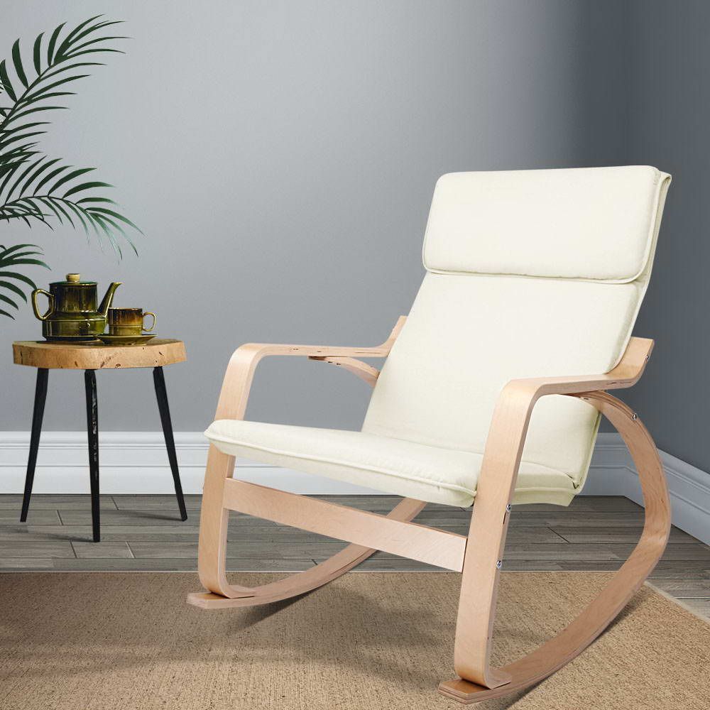 Artiss bentwood outlet rocking armchair