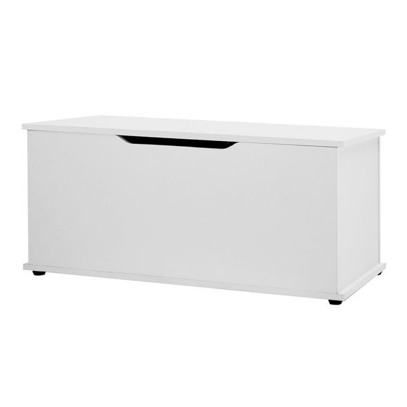 Keezi Kids Toy Storage Ottoman - White