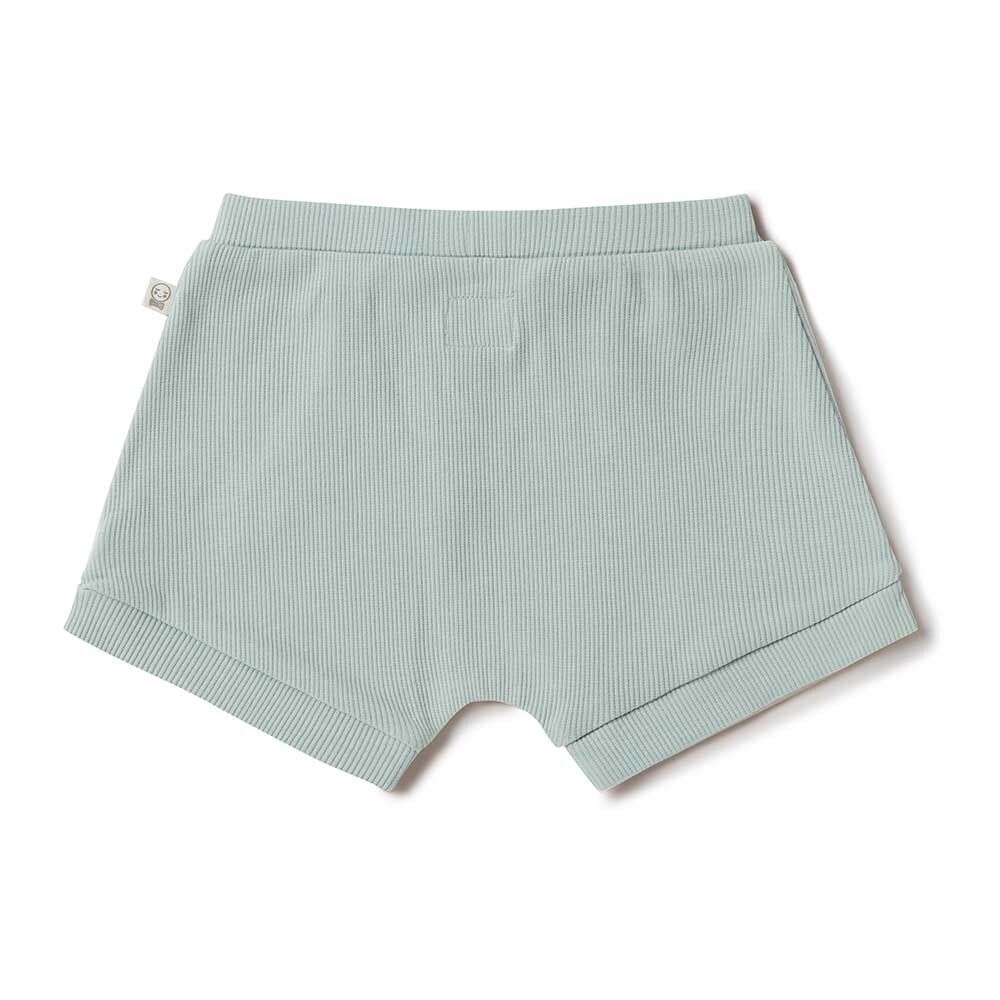 Snuggle Hunny Sage Organic Shorts | Babywear sale | Baby Bunting AU