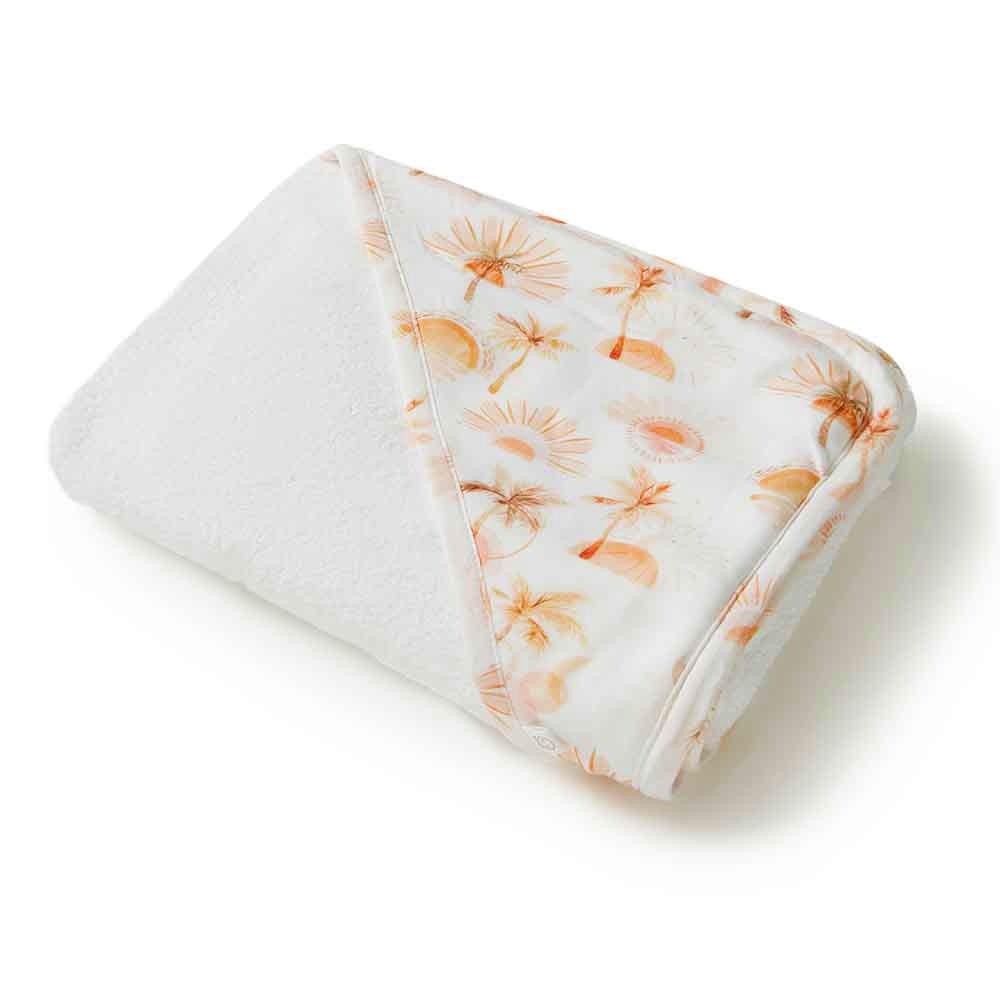 Snuggle Hunny Paradise Organic Hooded Baby Towel Hooded Towels Baby