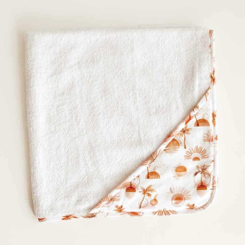 Snuggle Hunny Paradise Organic Hooded Baby Towel Hooded Towels Baby