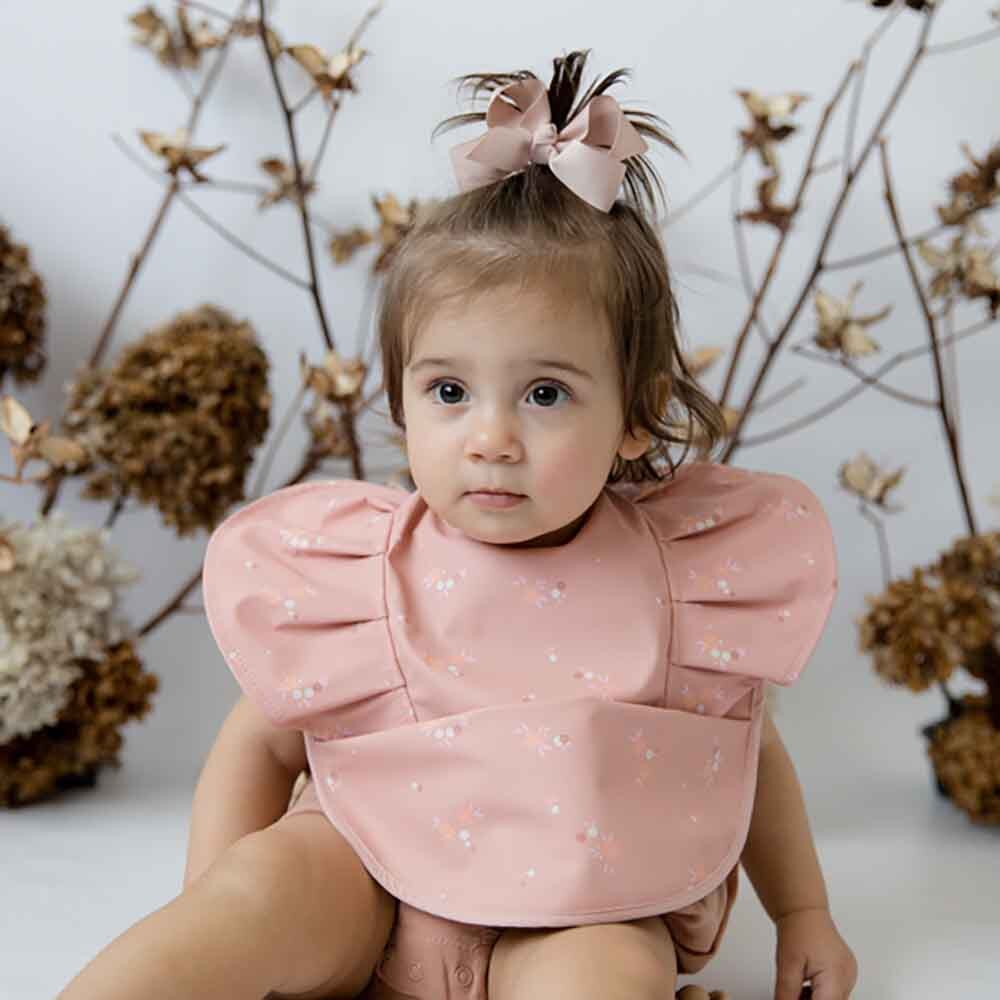 Snuggle Hunny Daisy Frill Snuggle Bib Baby Bunting AU