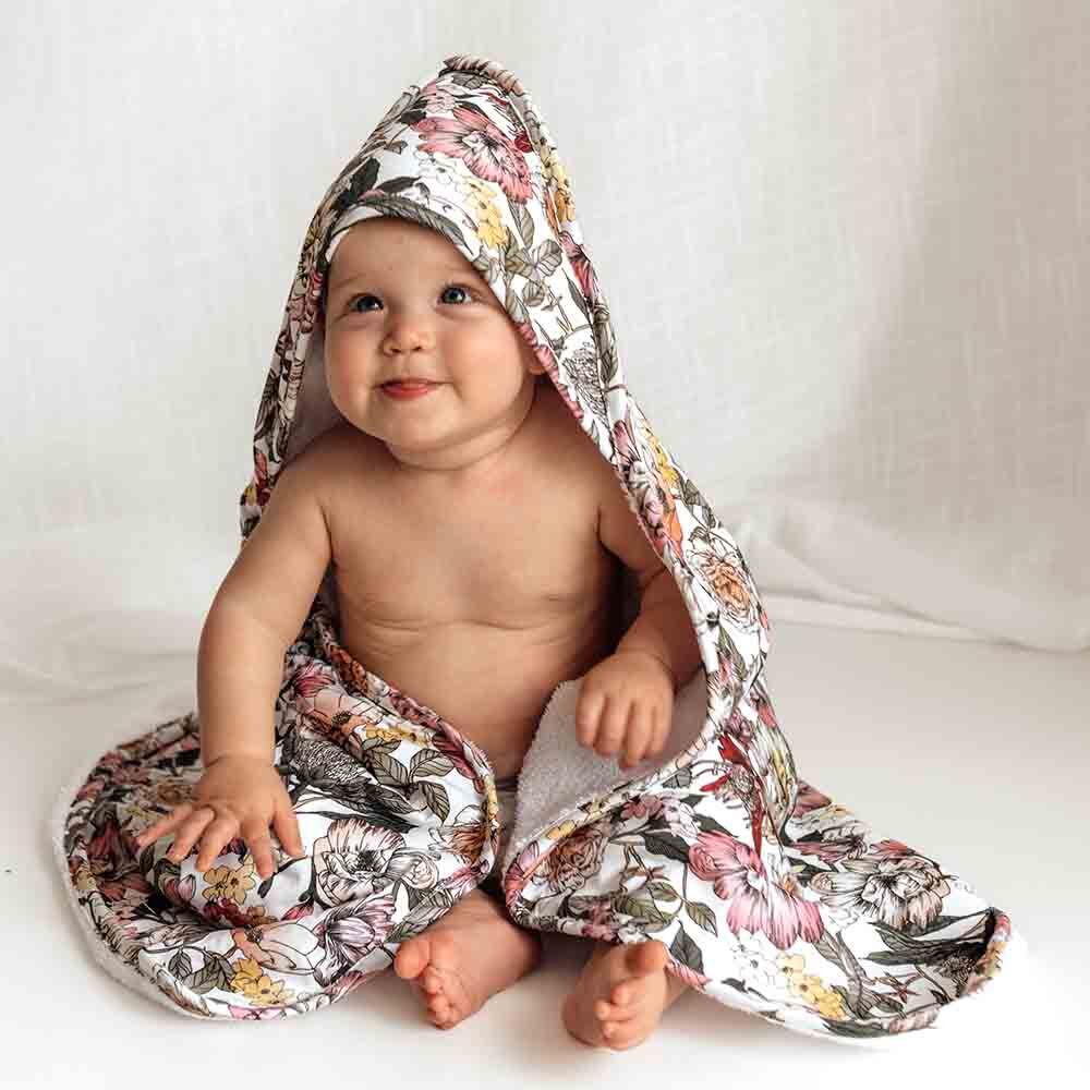 Baby bunting 2025 hooded towel