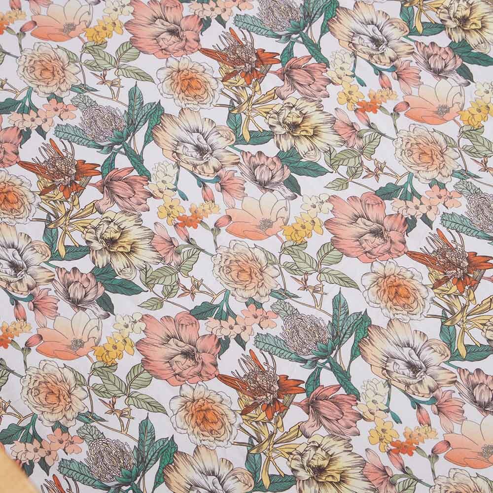 Snuggle Hunny Australiana Fitted Cot Sheet Cot Baby Bunting AU