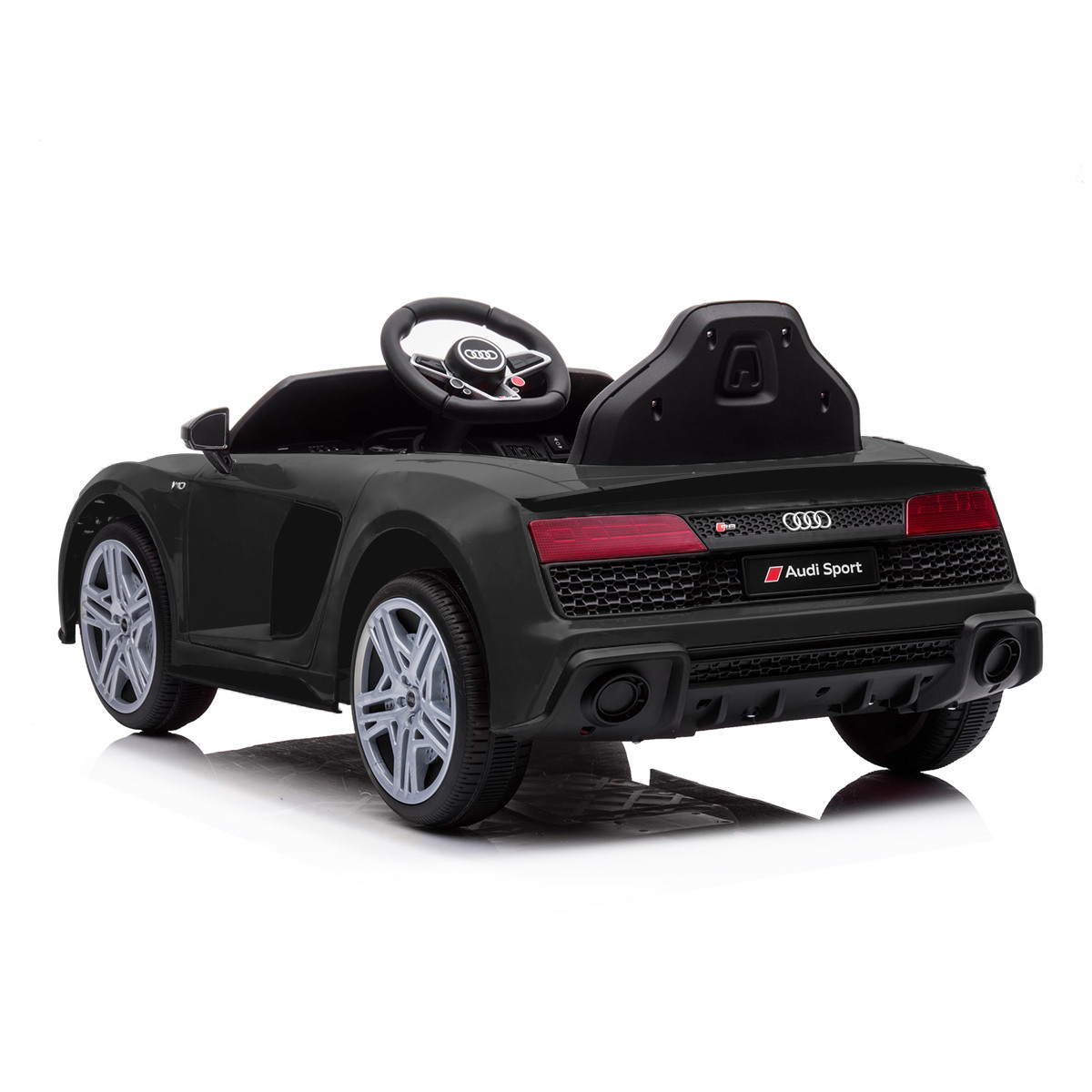 Audi Sport Licensed Kids Electric Ride On Car Remote Control Black ...