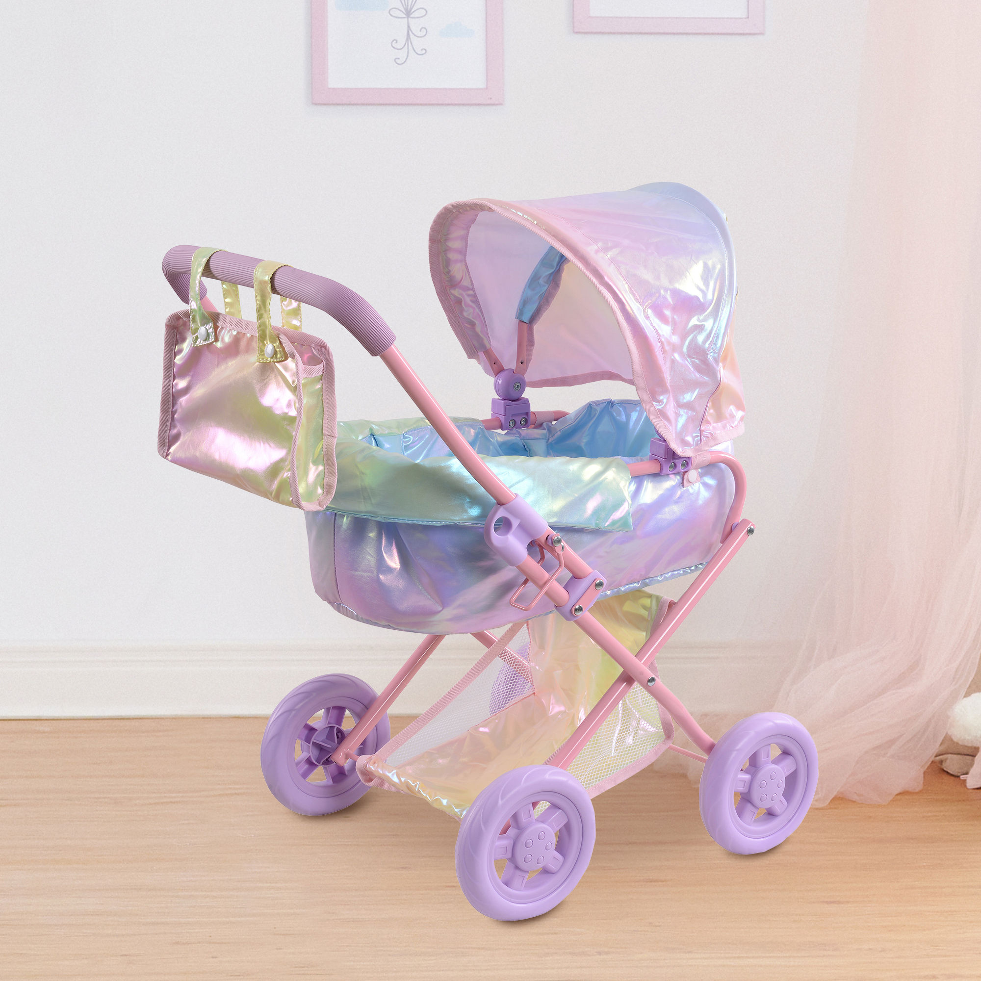 Babydoll with outlet stroller