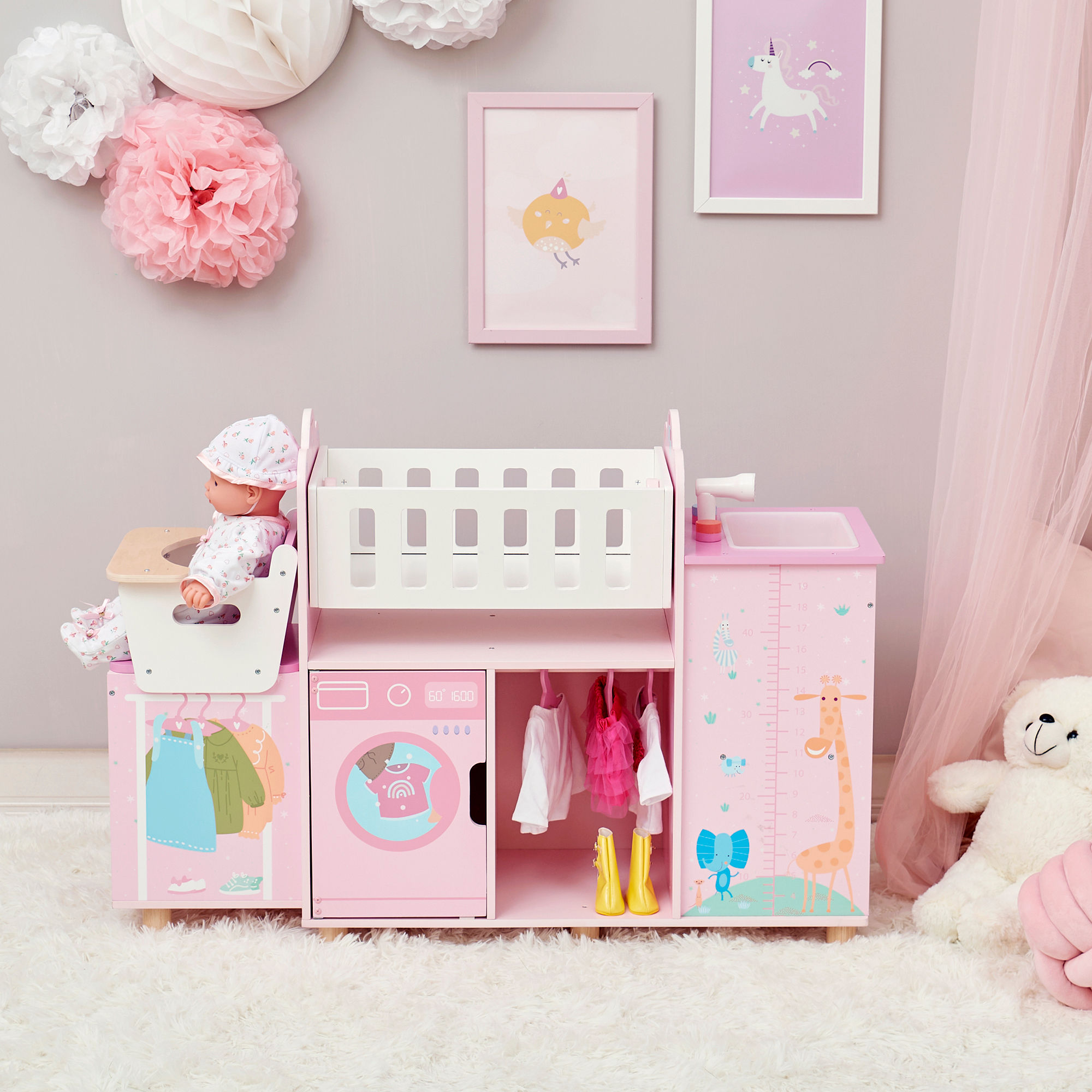 Baby doll clearance nursery set