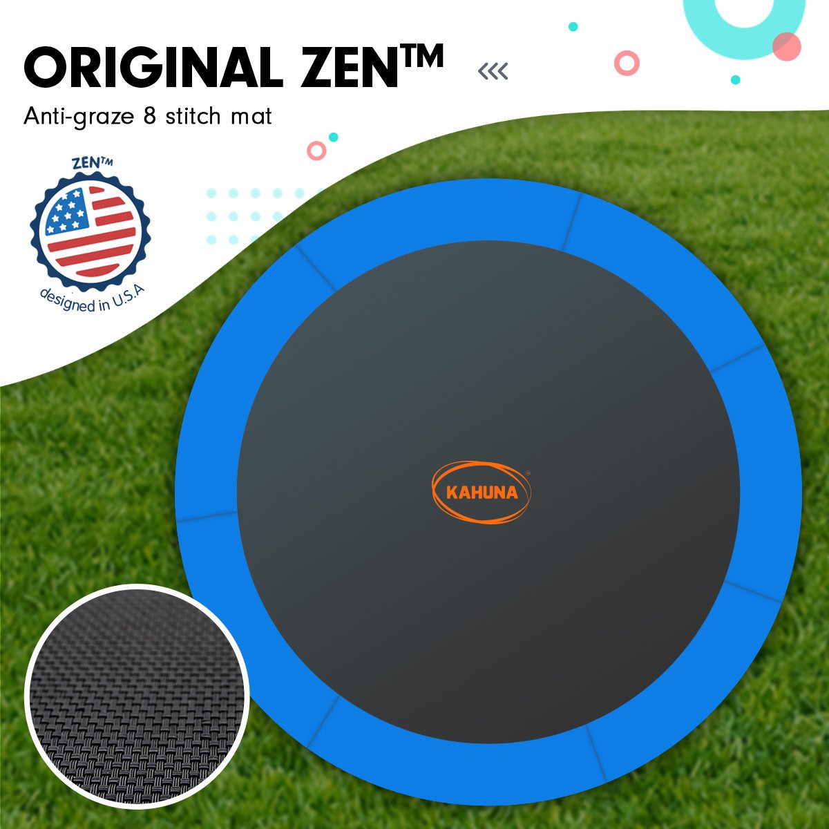 Kahuna Blizzard 12ft Trampoline with Net Trampolines Baby Bunting AU