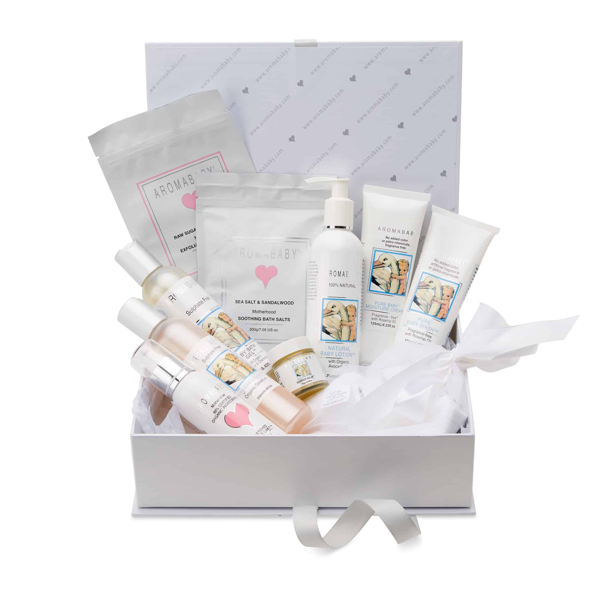 Aromababy Luxury Eco Baby Indulgence Skincare Baby Bunting AU