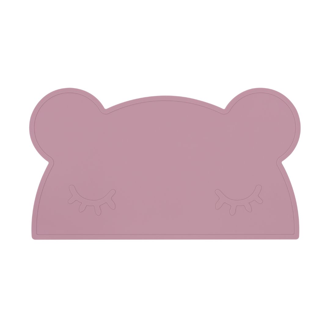 We Might Be Tiny Bear Placie Placemat - Dusty Rose | Bowls & Plates ...