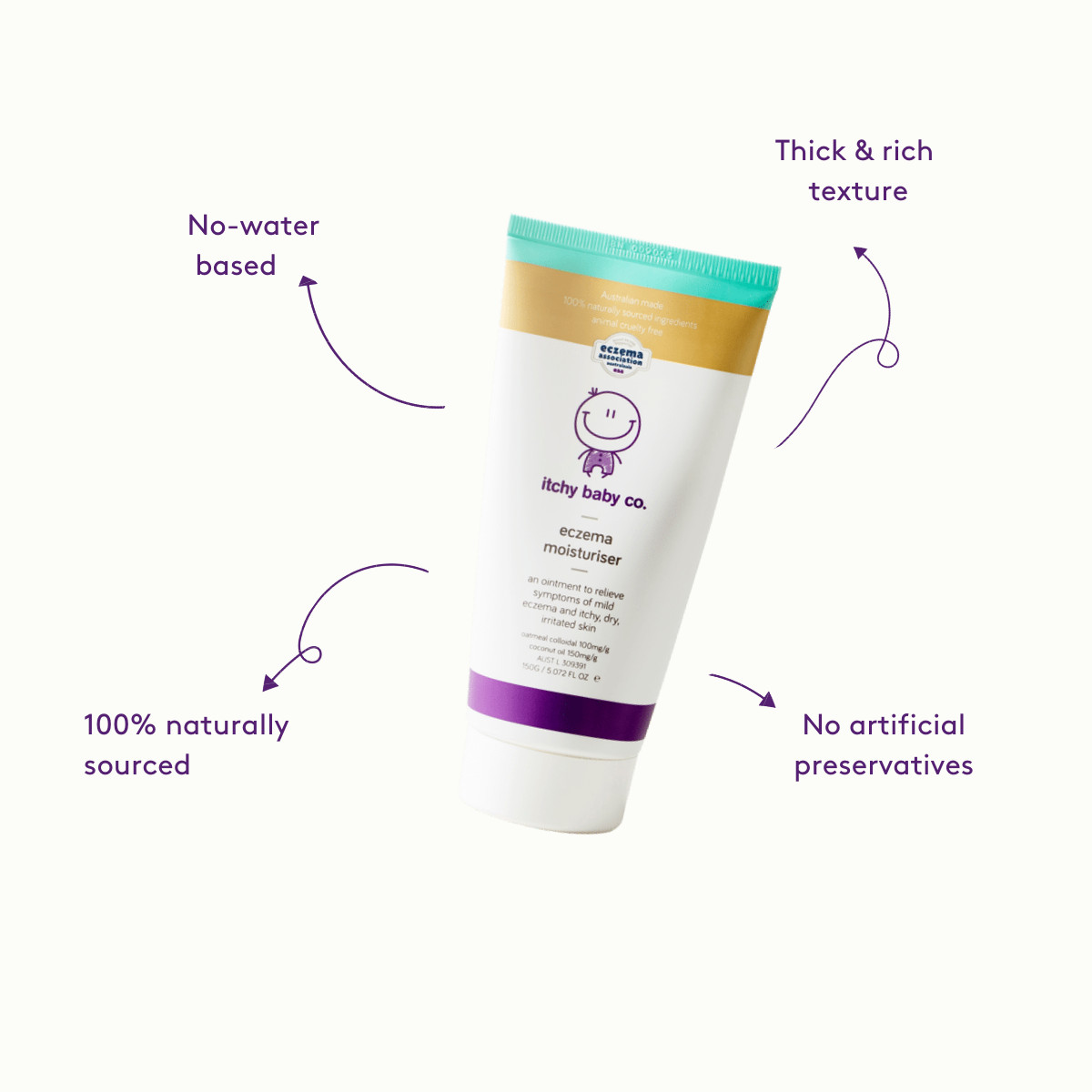 Earthbaby Moisturising Lotion for Dry & Itchy Skin main image 0