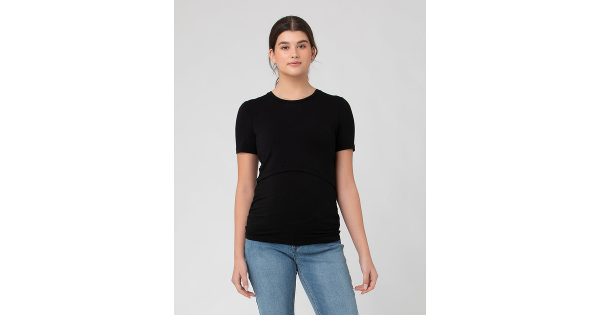 Ripe Dreamy Nursing Tee - Pink Sand