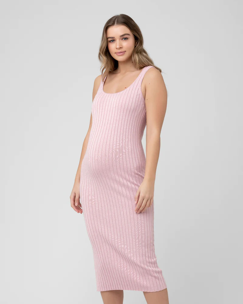 Ripe Maternity ganic Nursing Up Down Tank Dress