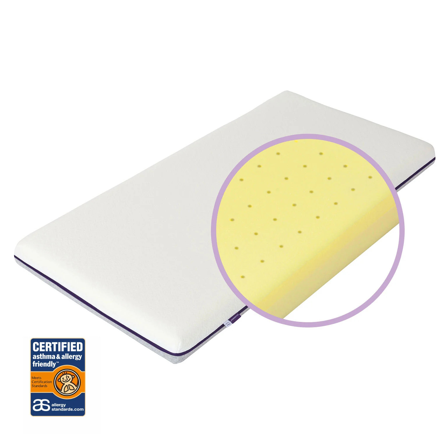 Clevamama ClevaFoam Support Mattress Increased AirFlow 70 x 140 x