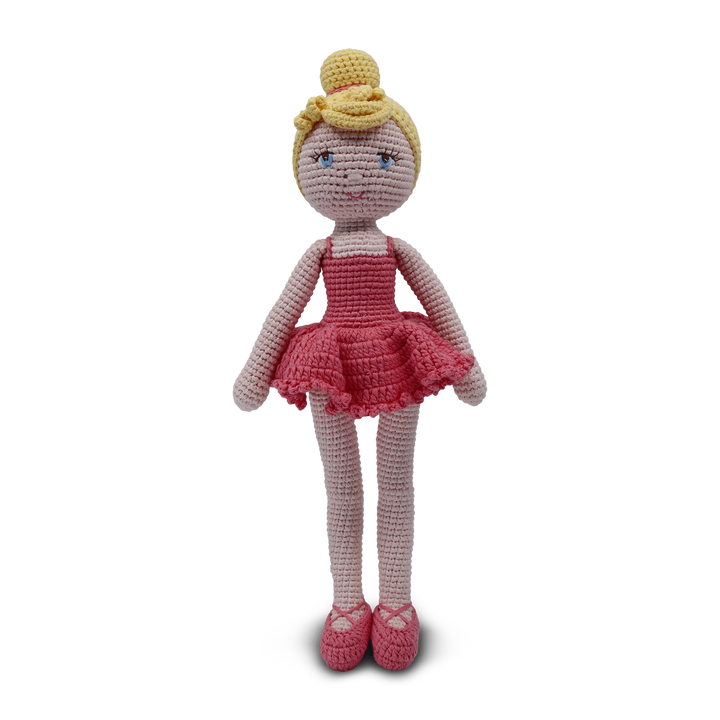 Snuggle Buddies Snuggle Sisters, Red Ballerina Doll