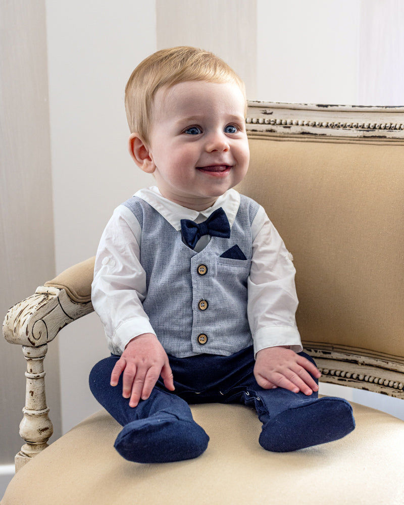 Bebe Albert Gentleman Romper | Baby Onesies | Baby Bunting AU