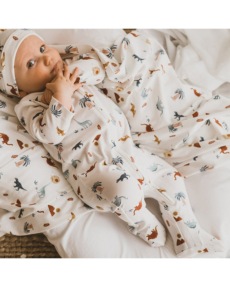 White Label Organic Bunny Rug Dino Cot Baby Bunting AU