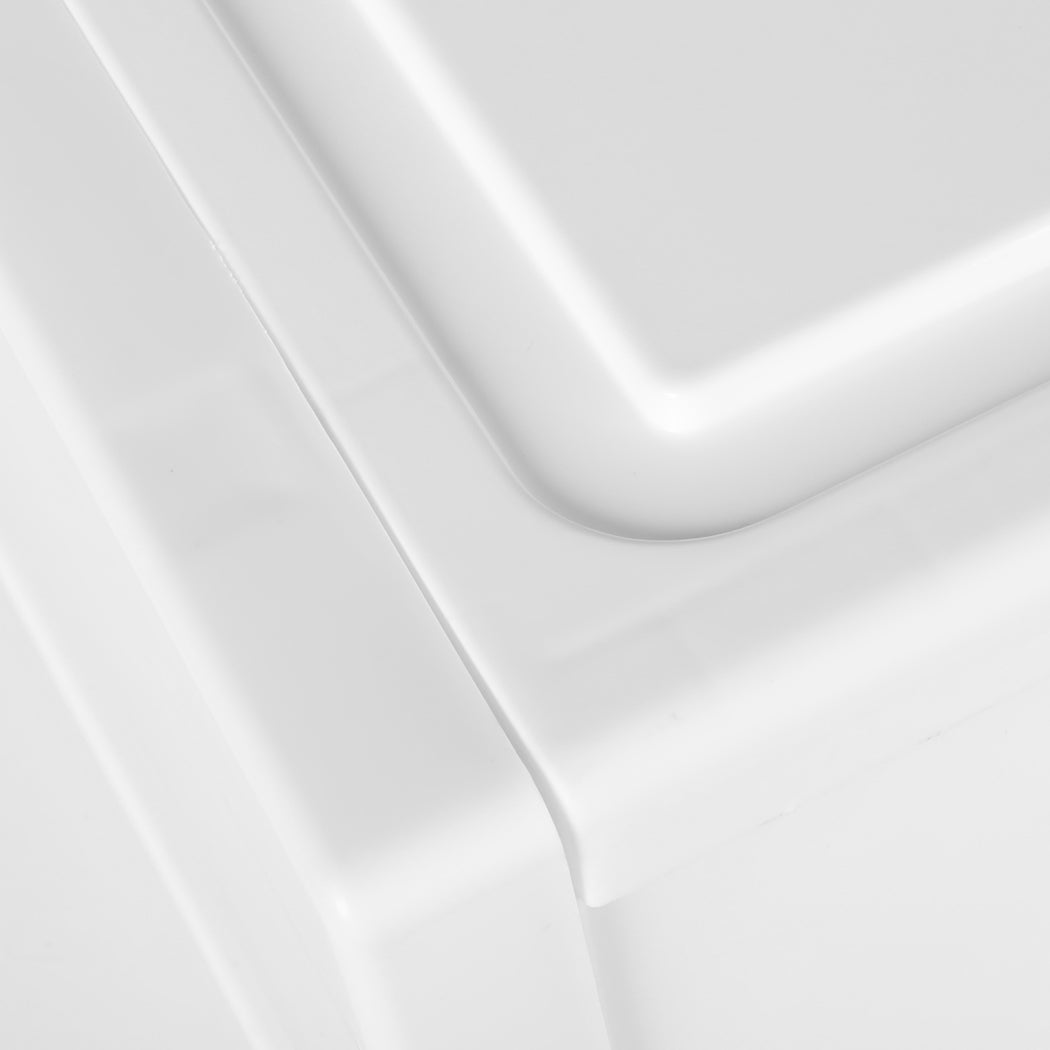 Traderight Group Plastic Storage Box Stackable Containers 17L (2pk