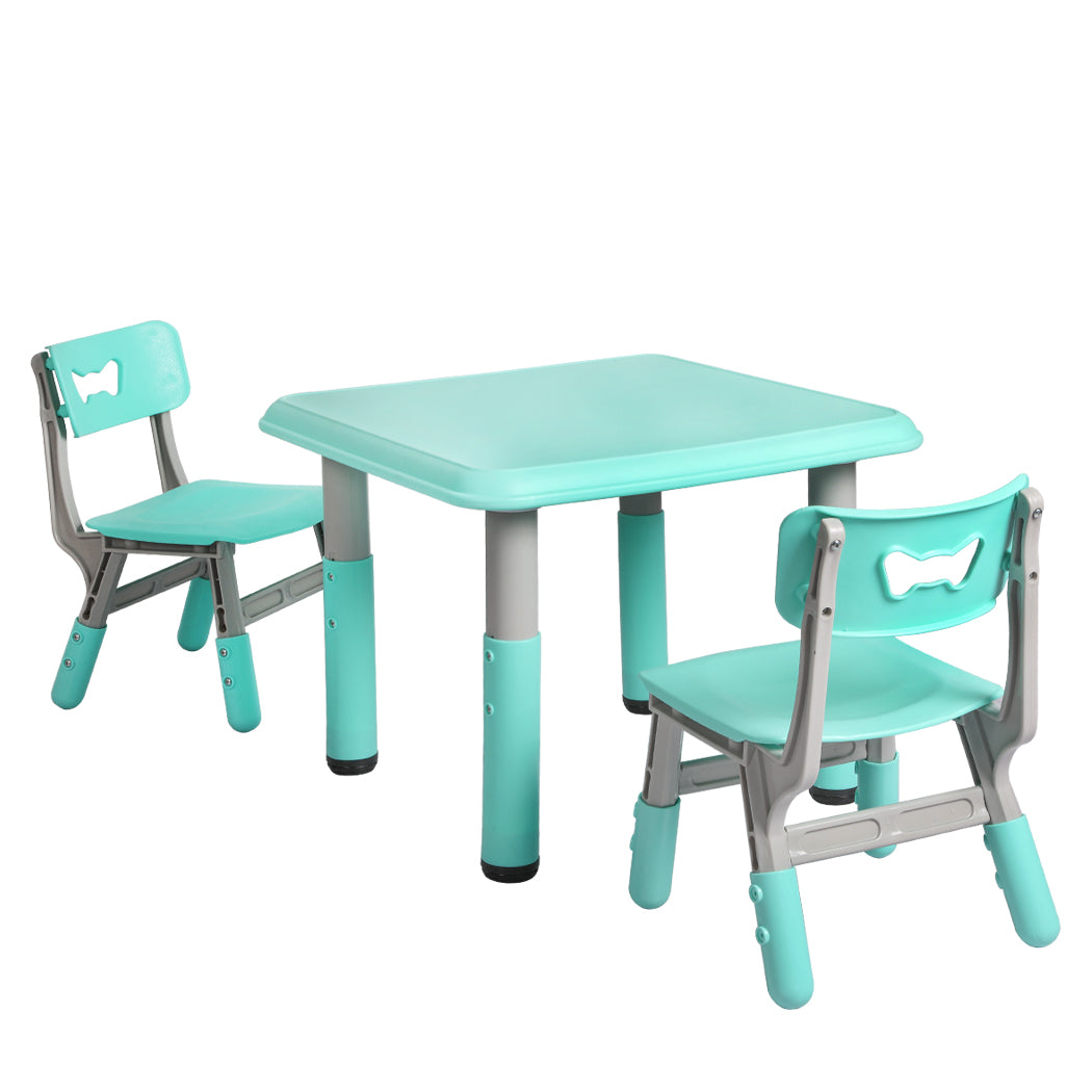 BoPeep Kids Table and Chairs Set Green Play sets Baby Bunting AU