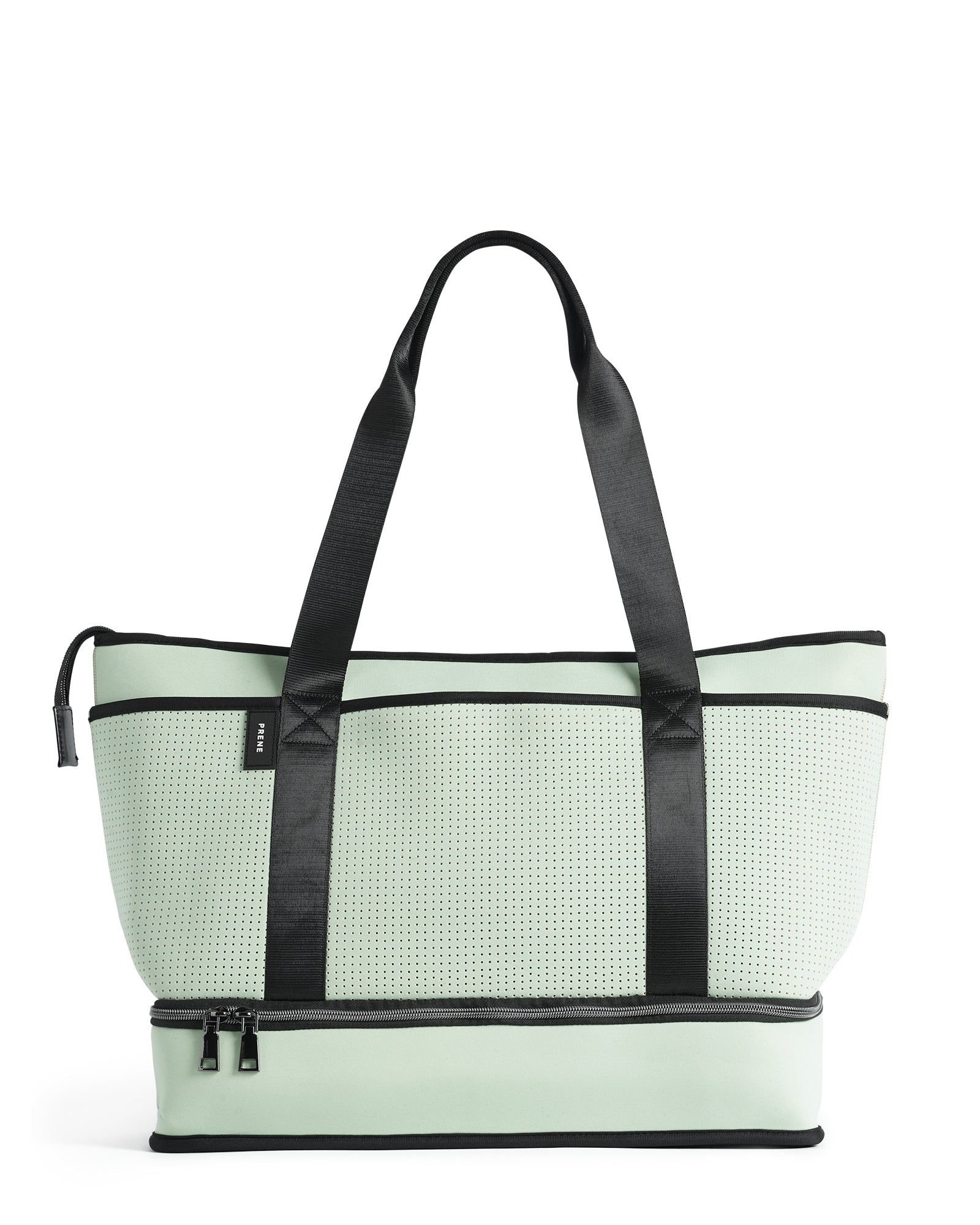 Prene The Sunday Nappy Bag Neoprene Tote Bag Mint Nappy Bags