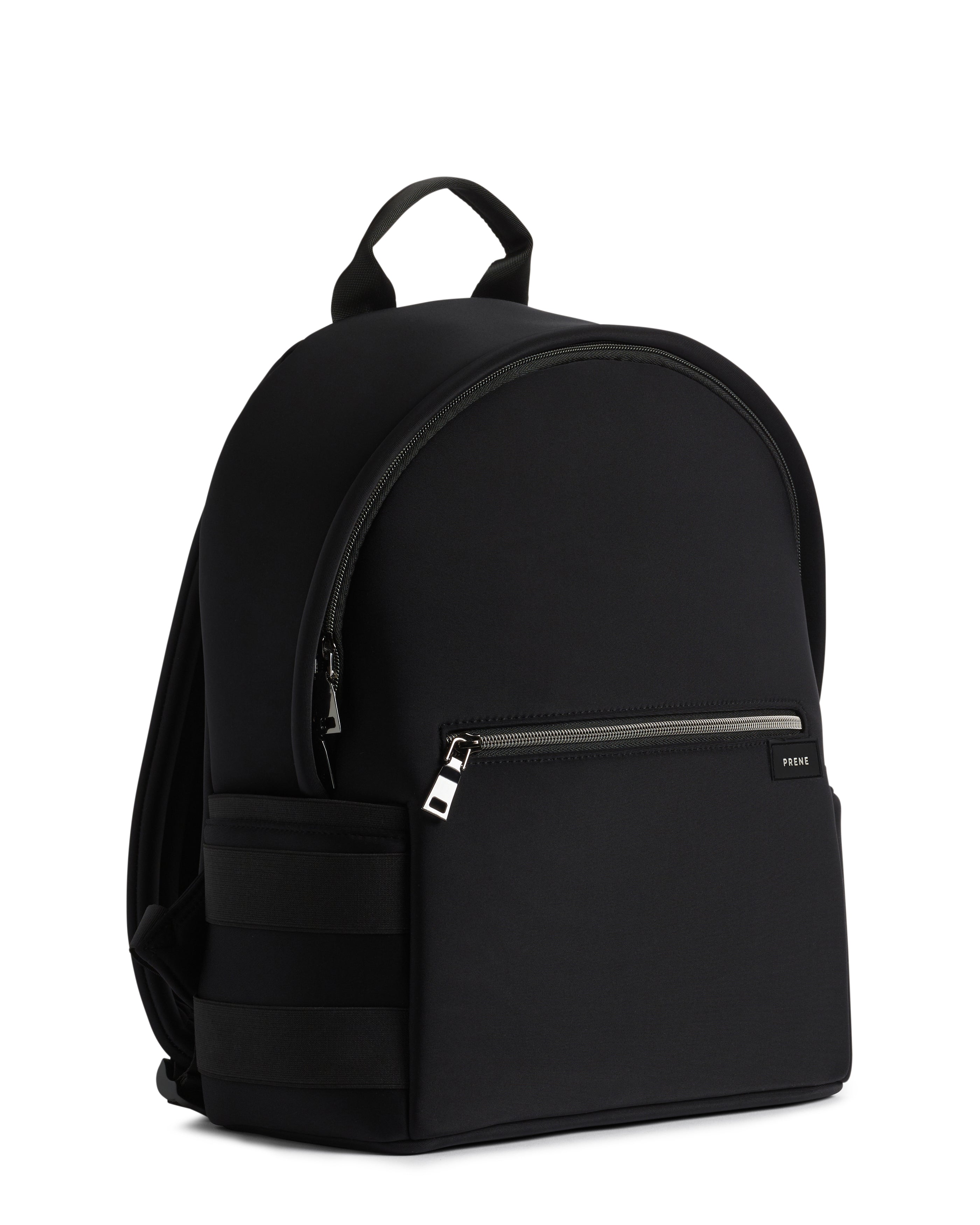 Prene The Parker Nappy Backpack Neoprene Bag Black Nappy Bags Baby Bunting AU