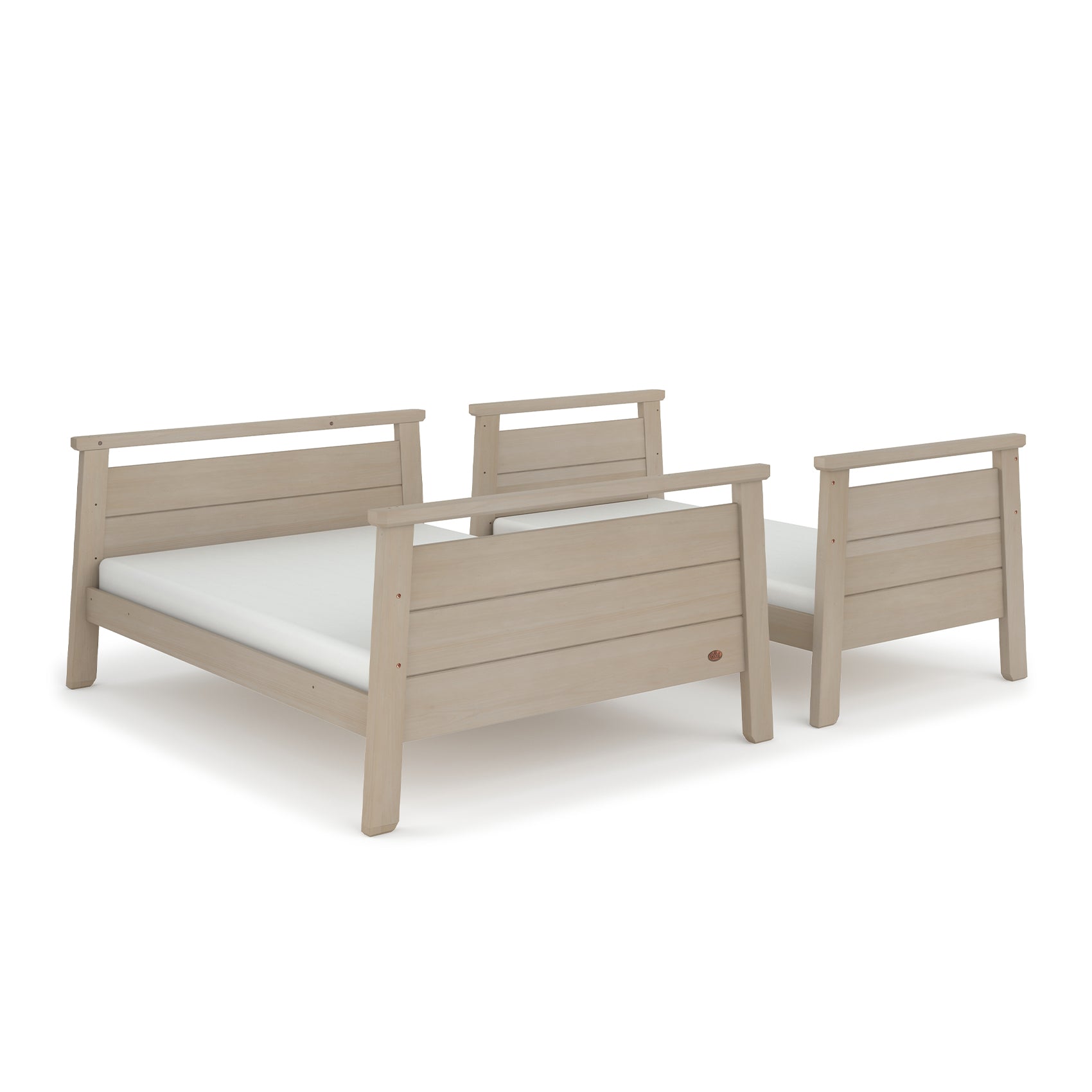 Boori Horizon Maxi Bunk Bed Brushed Grey Beds Baby Bunting AU