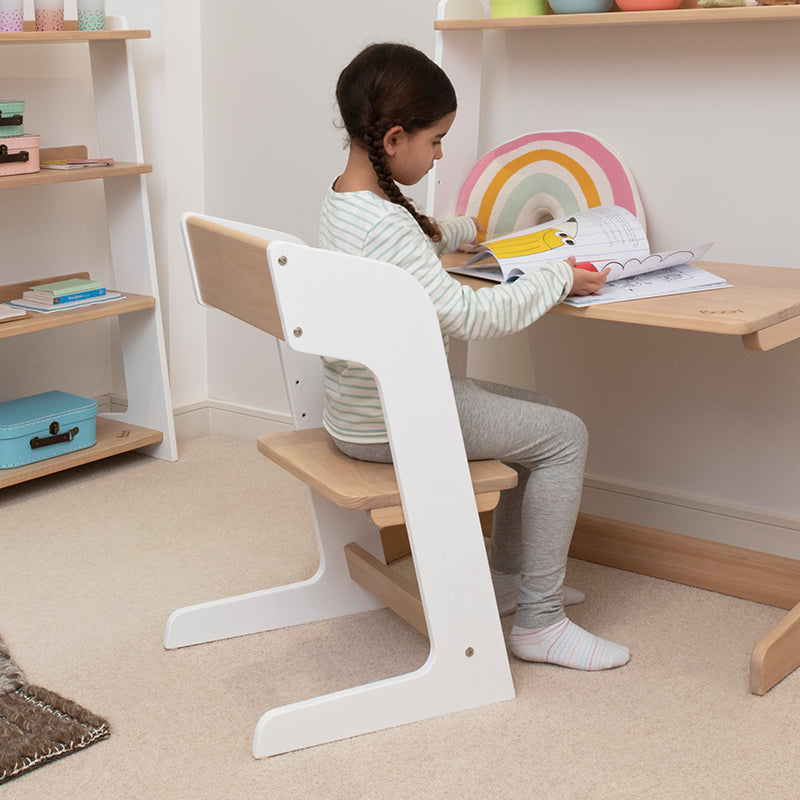 Boori Oslo Study Chair - Barley and Almond | Kids Play | Baby Bunting AU