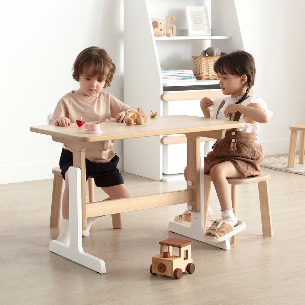 Boori Tidy Learning Table - Barley and Almond