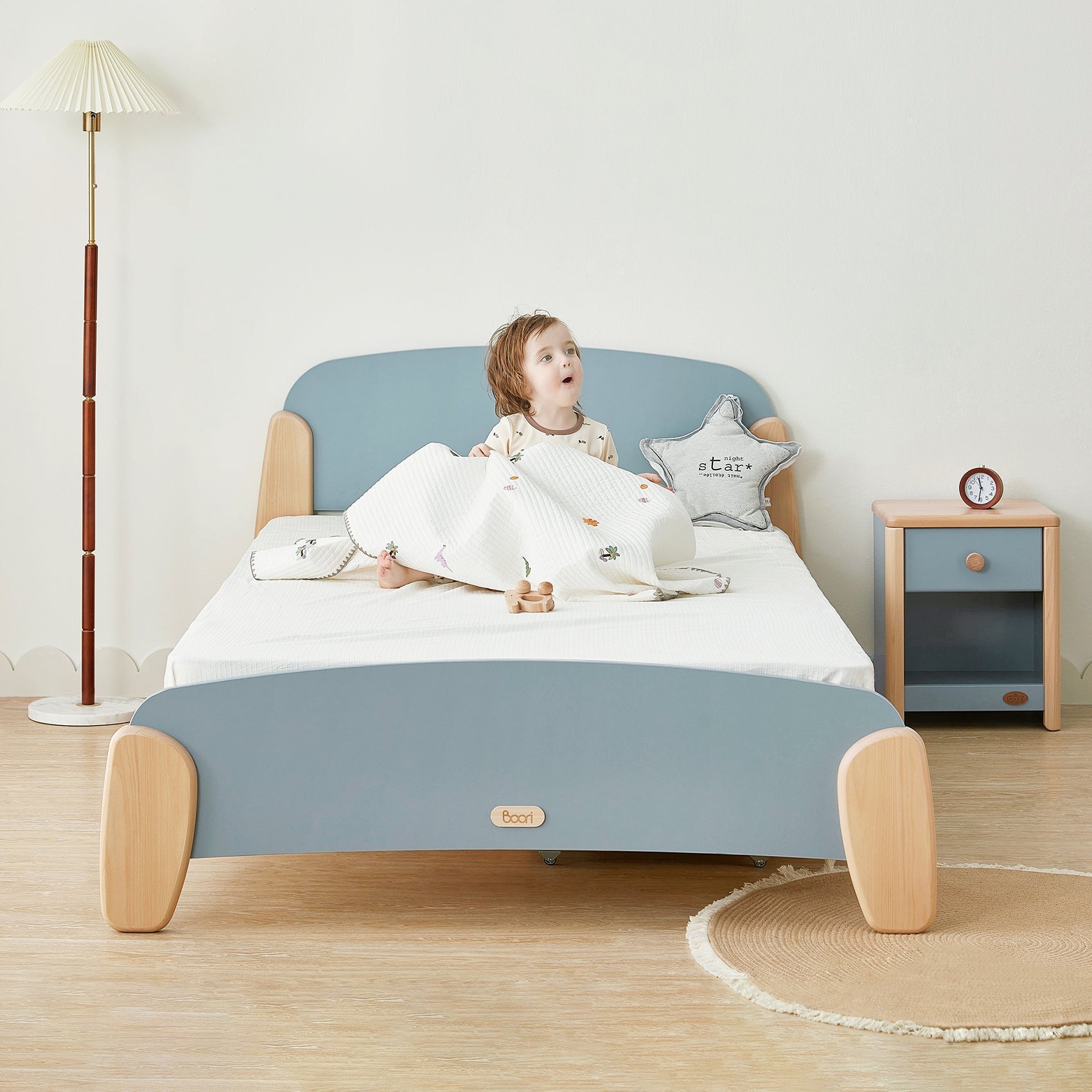 Boori Sunshine King Single Bed - Blueberry and Almond | Beds | Baby ...