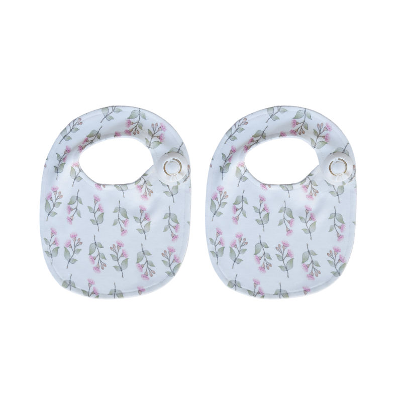 Gigi Baby Bib 2 Pack - Lena | Cloth | Baby Bunting AU